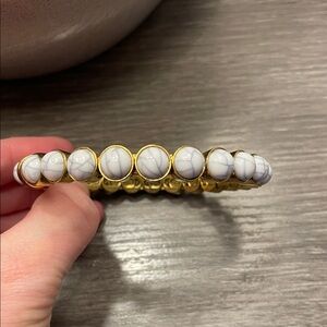 New Plunder Grey Marbled Magnetic Bracelet